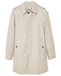 grauer Trenchcoat von Mango
