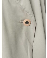 grauer Trenchcoat von Issey Miyake Vintage