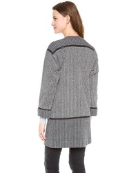 grauer Tweed Mantel von Rebecca Taylor