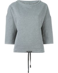 grauer verzierter Pullover von Eleventy