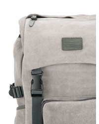 grauer Wildleder Rucksack von Makavelic