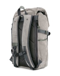 grauer Wildleder Rucksack von Makavelic