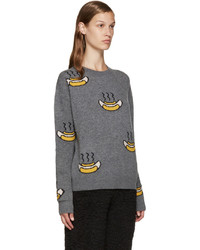 grauer Wollpullover von Acne Studios