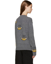 grauer Wollpullover von Acne Studios