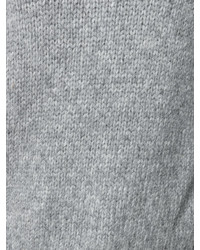 grauer Wollpullover von Dondup