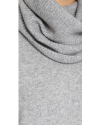 grauer Wollrollkragenpullover von Diane von Furstenberg