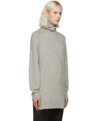 grauer Wollrollkragenpullover von Isabel Marant