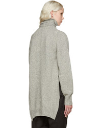 grauer Wollrollkragenpullover von Isabel Marant