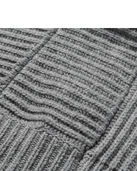 grauer Wollrollkragenpullover von Acne Studios