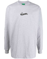 graues bedrucktes Langarmshirt von Carrots