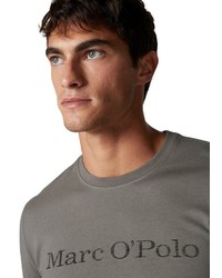 graues bedrucktes Langarmshirt von Marc O'Polo