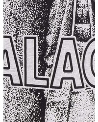 graues bedrucktes Langarmshirt von Palace