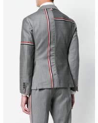 graues bedrucktes Sakko von Thom Browne