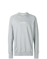 graues bedrucktes Sweatshirt von Aimé Leon Dore