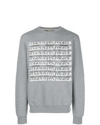 graues bedrucktes Sweatshirt von Billionaire