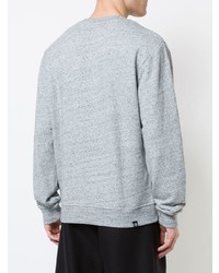 graues bedrucktes Sweatshirt von Mostly Heard Rarely Seen 8-Bit