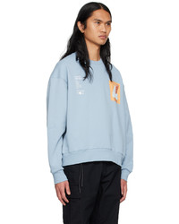 graues bedrucktes Sweatshirt von Li-Ning