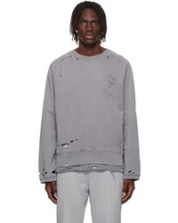 graues bedrucktes Sweatshirt von C2h4