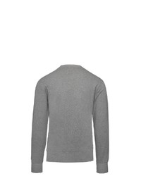 graues bedrucktes Sweatshirt von Champion
