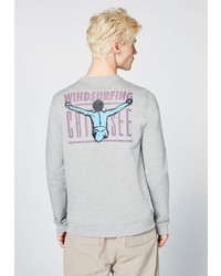 graues bedrucktes Sweatshirt von Chiemsee