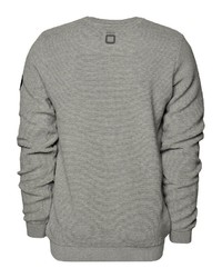 graues bedrucktes Sweatshirt von CODE-ZERO