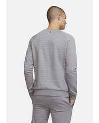 graues bedrucktes Sweatshirt von colours & sons