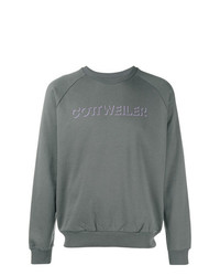 graues bedrucktes Sweatshirt von Cottweiler