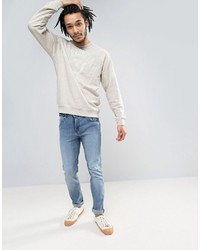 graues bedrucktes Sweatshirt von Esprit