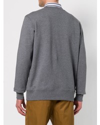 graues bedrucktes Sweatshirt von Vivienne Westwood MAN