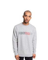 graues bedrucktes Sweatshirt von DC Shoes