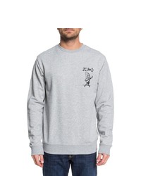 graues bedrucktes Sweatshirt von DC Shoes