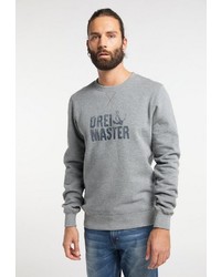 graues bedrucktes Sweatshirt von Dreimaster