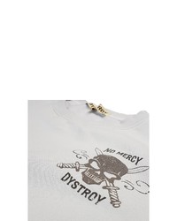 graues bedrucktes Sweatshirt von DYSTROY