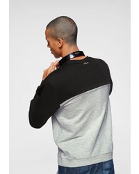 graues bedrucktes Sweatshirt von Fila