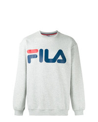 graues bedrucktes Sweatshirt von Fila