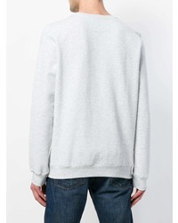 graues bedrucktes Sweatshirt von A.P.C.