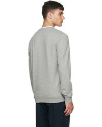 graues bedrucktes Sweatshirt von A.P.C.