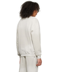 graues bedrucktes Sweatshirt von A-Cold-Wall*