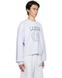 graues bedrucktes Sweatshirt von Recto