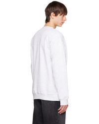 graues bedrucktes Sweatshirt von Dime