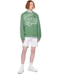 graues bedrucktes Sweatshirt von Lacoste