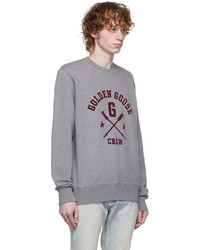 graues bedrucktes Sweatshirt von Golden Goose