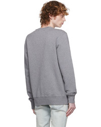 graues bedrucktes Sweatshirt von Golden Goose