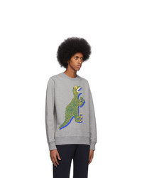 graues bedrucktes Sweatshirt von Ps By Paul Smith