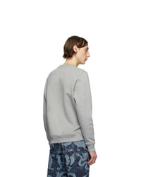 graues bedrucktes Sweatshirt von Loewe