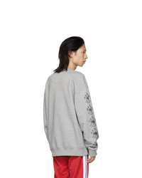 graues bedrucktes Sweatshirt von Kenzo