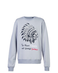 graues bedrucktes Sweatshirt von Haculla