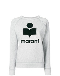 graues bedrucktes Sweatshirt von Isabel Marant Etoile