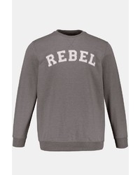 graues bedrucktes Sweatshirt von JP1880