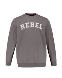 graues bedrucktes Sweatshirt von JP1880